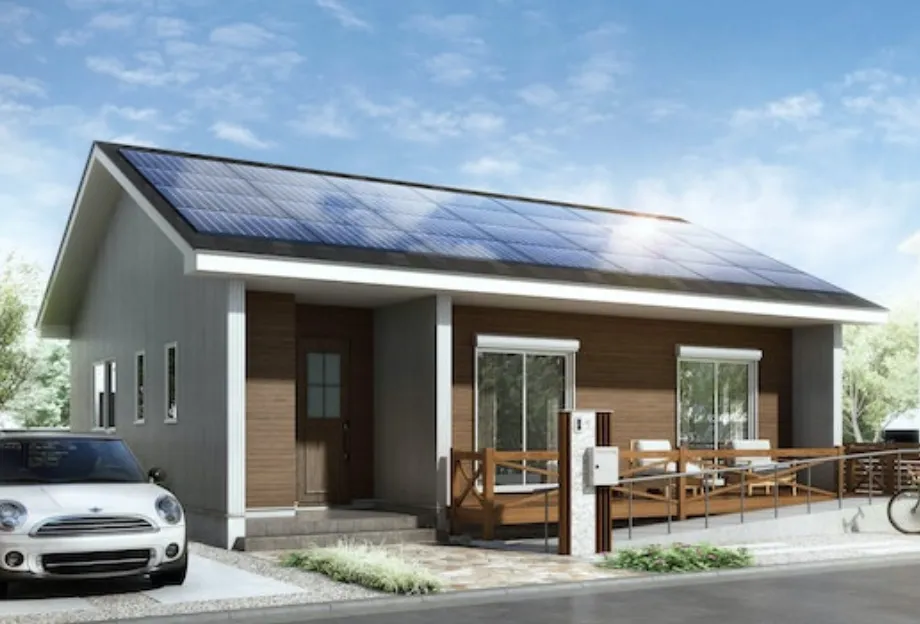 「平屋」は太陽光発電に向いている